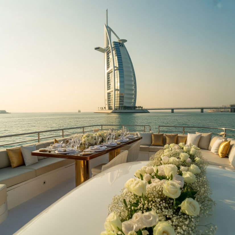 Wedding and Anniversary Packages Dubai – Flame Yacht Rentals