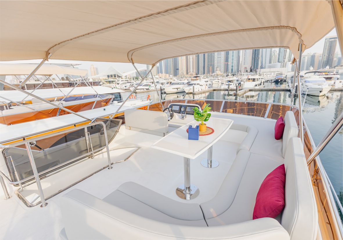 Zia,Rio,Ava,Gib 52ft(16m) New Year's Eve Yacht rental in Dubai - Flame Yacht Rental in dubai