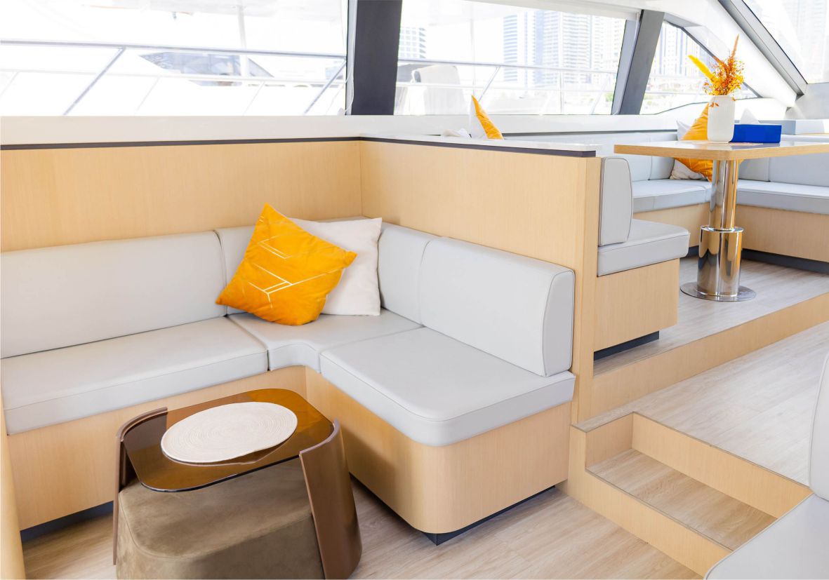 Zia,Rio,Ava,Gib,Kio 52ft(16m) Yacht Rental Dubai - Flame Yacht Rental in Dubai